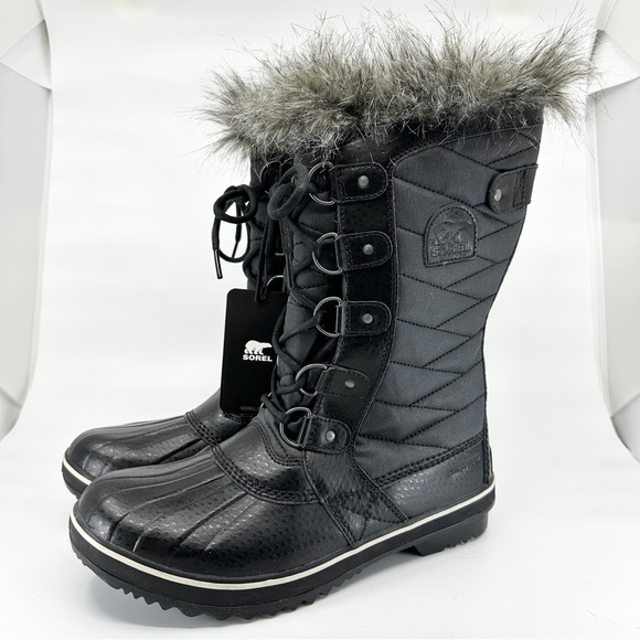 Sorel Tofino II Waterproof Boot Black Women’s Size 10 New - Picture 3 of 13